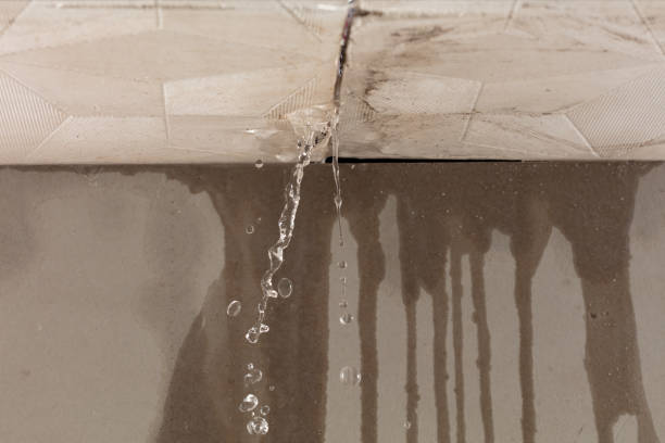 Professional Flood Damage Cleanup technician working in Pioneertown, CA